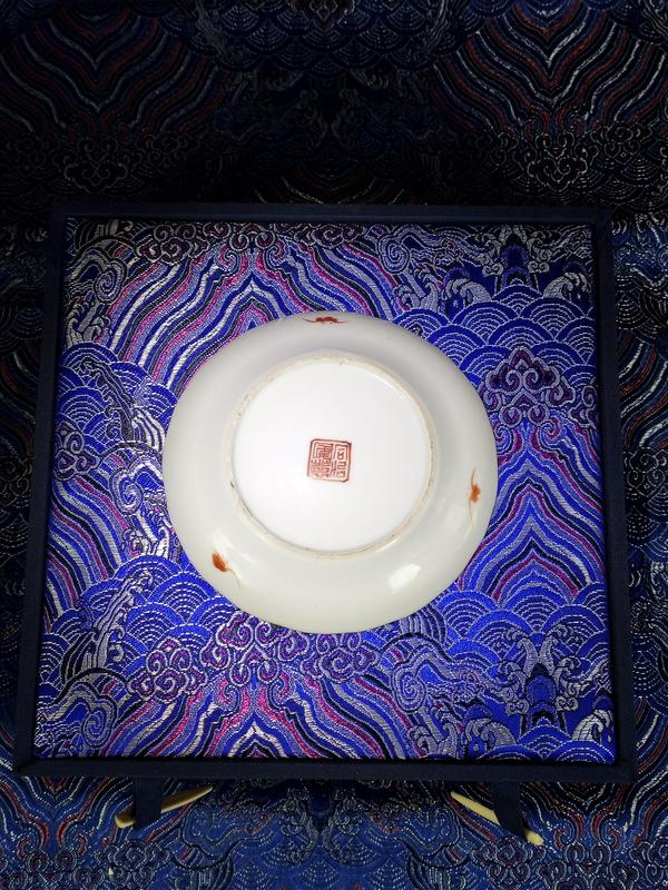 古玩陶瓷【精品同治】粉彩人物故事紋描金花口盤拍賣,當(dāng)前價(jià)格2980元