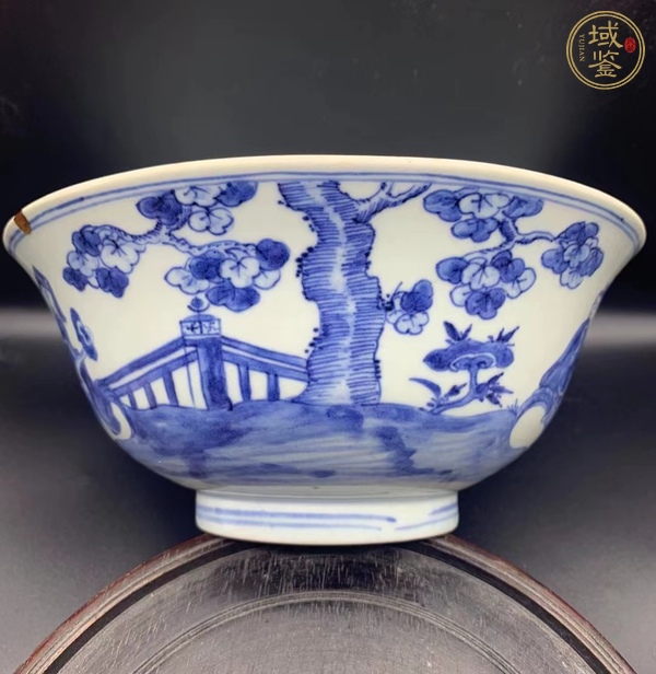 古玩陶瓷青花碗真品鑒賞圖