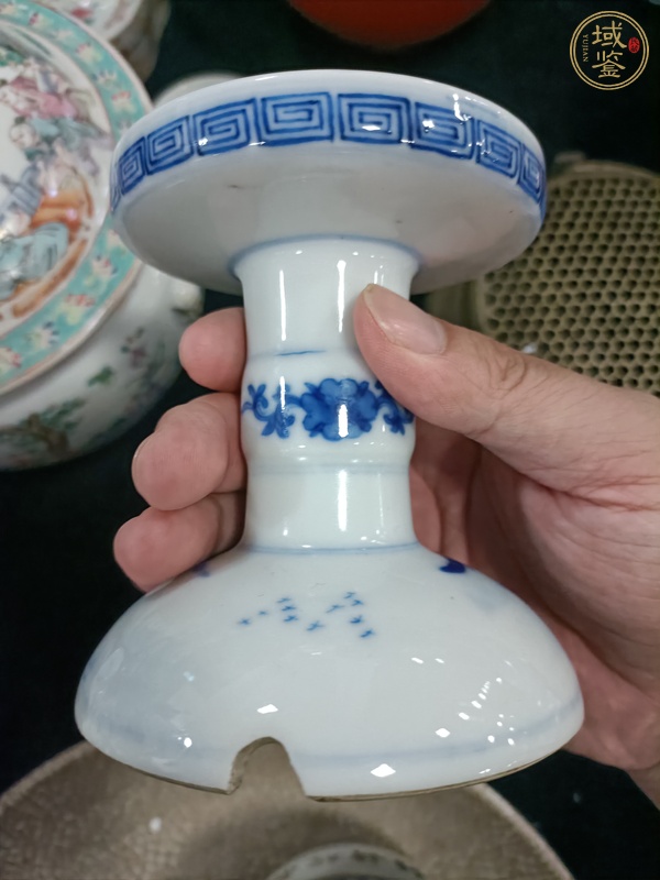 古玩陶瓷晚清青花真品鑒賞圖