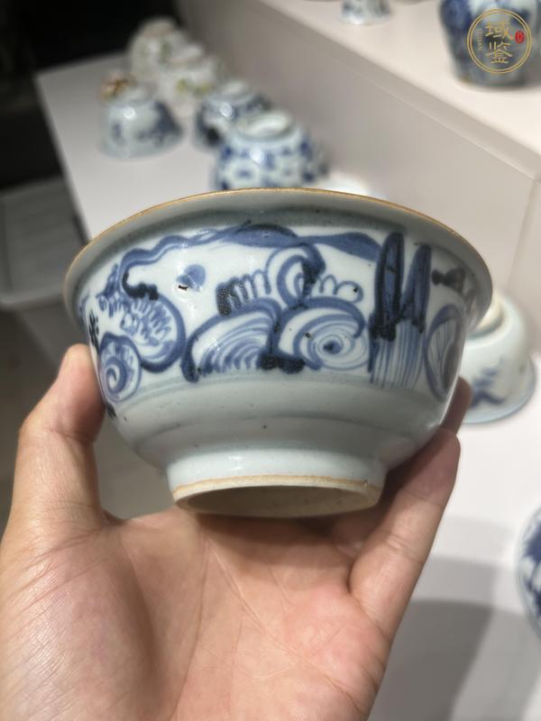 古玩陶瓷青花碗真品鑒賞圖