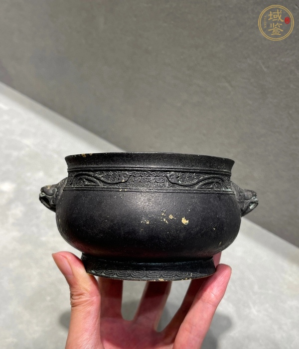 古玩銅器爐子真品鑒賞圖