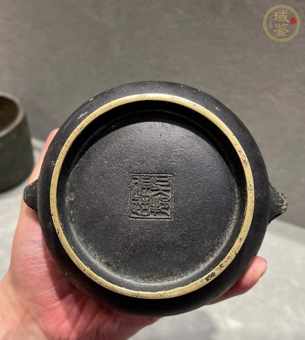 古玩銅器爐子真品鑒賞圖