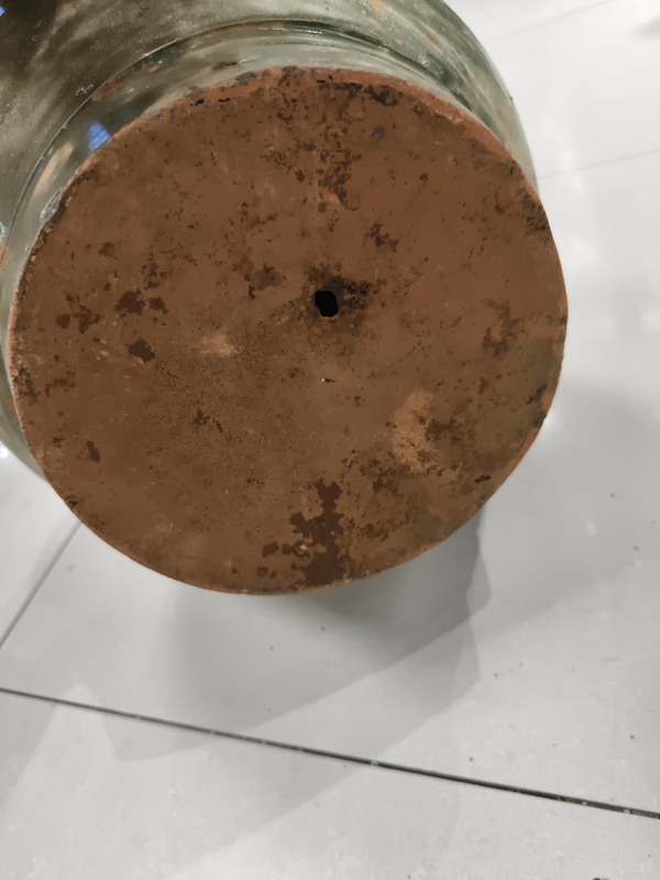 古玩陶瓷漢綠釉雙獸弦紋盤口瓶拍賣,當前價格2880元