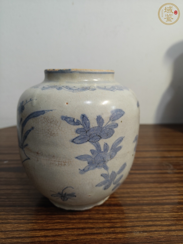 古玩陶瓷青花罐真品鑒賞圖