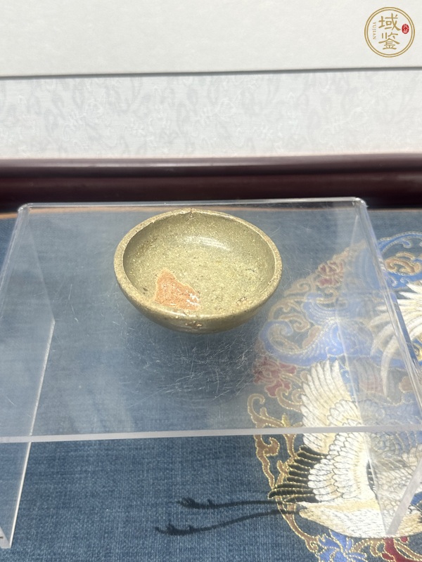 古玩陶瓷青釉盞真品鑒賞圖