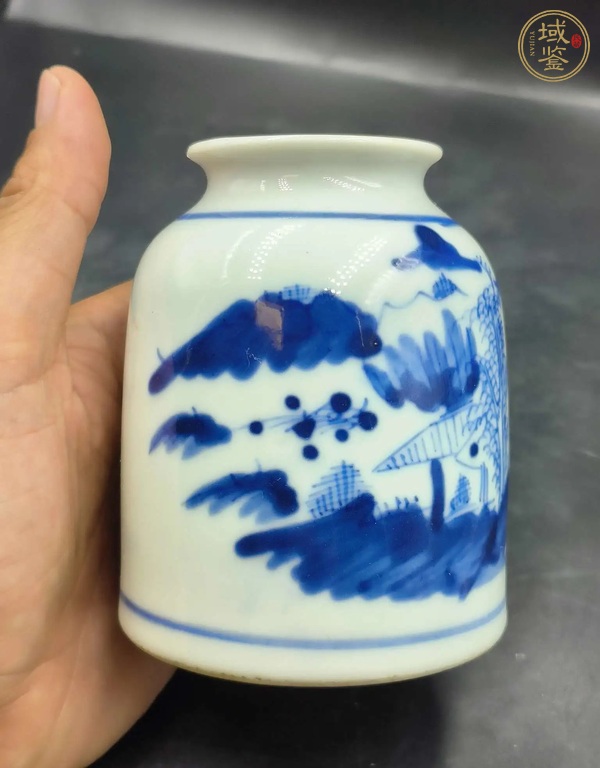 古玩陶瓷水盂真品鑒賞圖