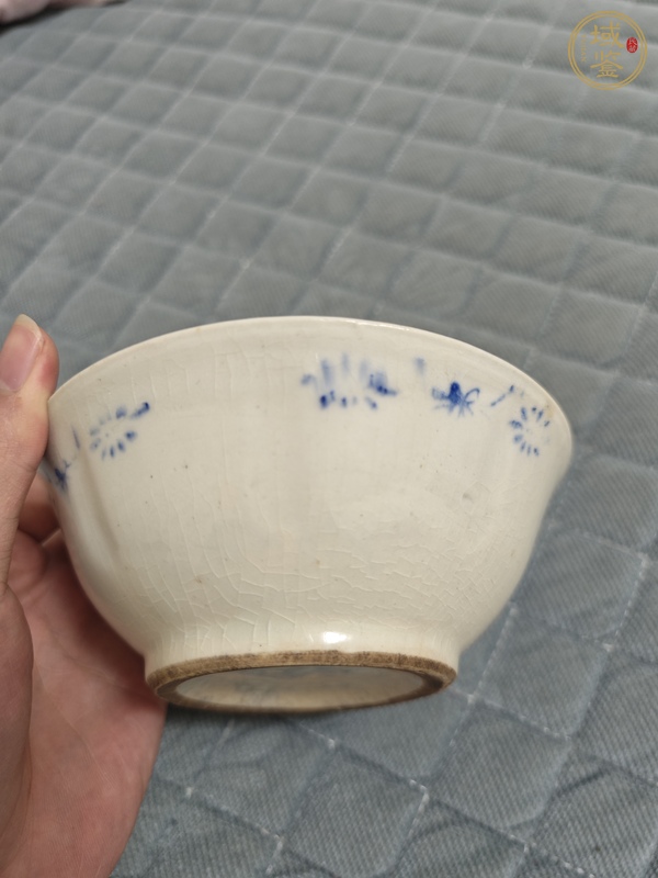 古玩陶瓷磁州窯青花碗真品鑒賞圖