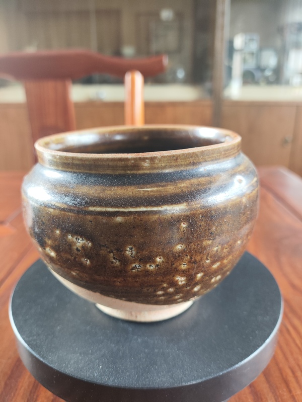 古玩轉(zhuǎn)賣(mài)宋代.贛州窯褐釉茶入780拍賣(mài),當(dāng)前價(jià)格9500元