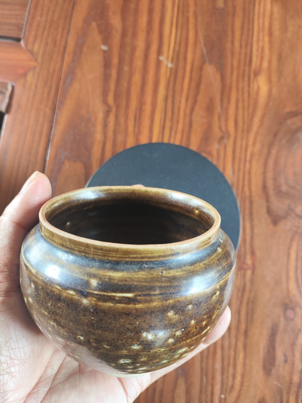 古玩陶瓷宋代.贛州窯褐釉茶入780拍賣,當(dāng)前價格780元