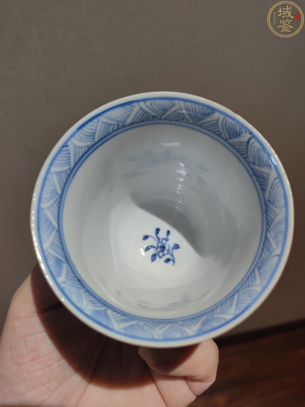 古玩陶瓷晚清青花四美圖鈴鐺杯拍賣,當前價格3988元