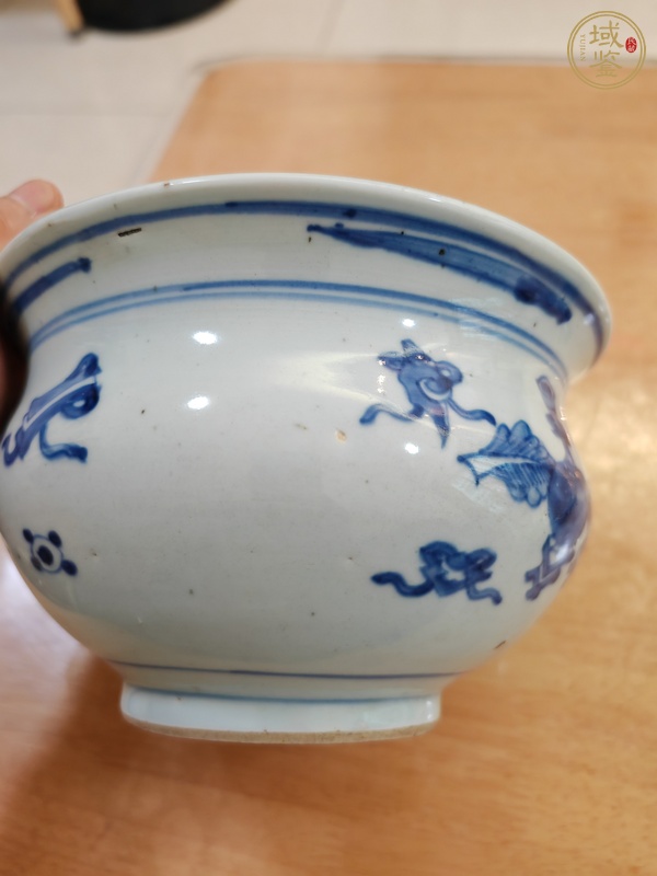 古玩陶瓷青花香爐真品鑒賞圖