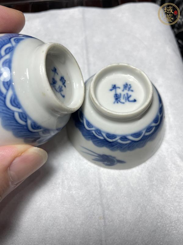 古玩陶瓷青花杯真品鑒賞圖