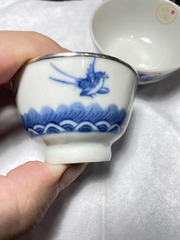 古玩陶瓷青花杯真品鑒賞圖