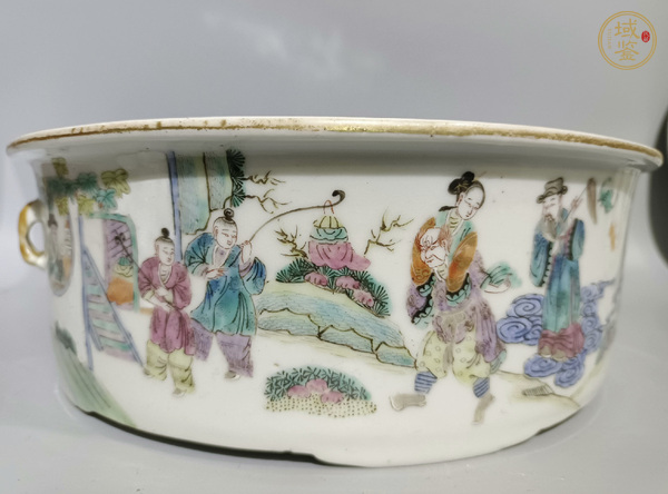 古玩陶瓷粉彩一品鍋真品鑒賞圖