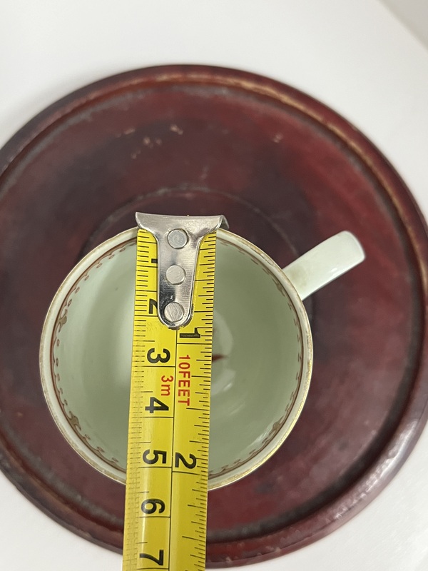 古玩陶瓷乾隆粉彩教子折桂圖馬克杯拍賣,當前價格1288元