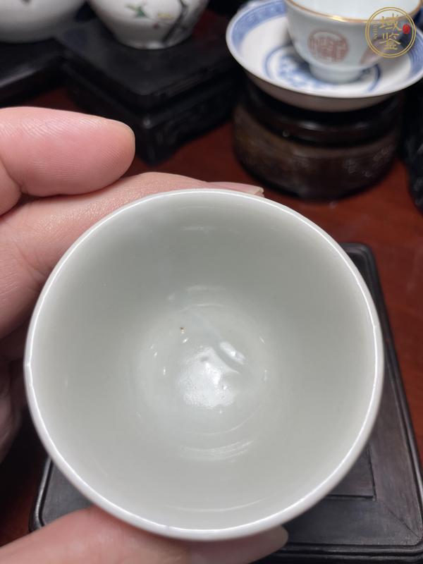 古玩陶瓷青花杯真品鑒賞圖