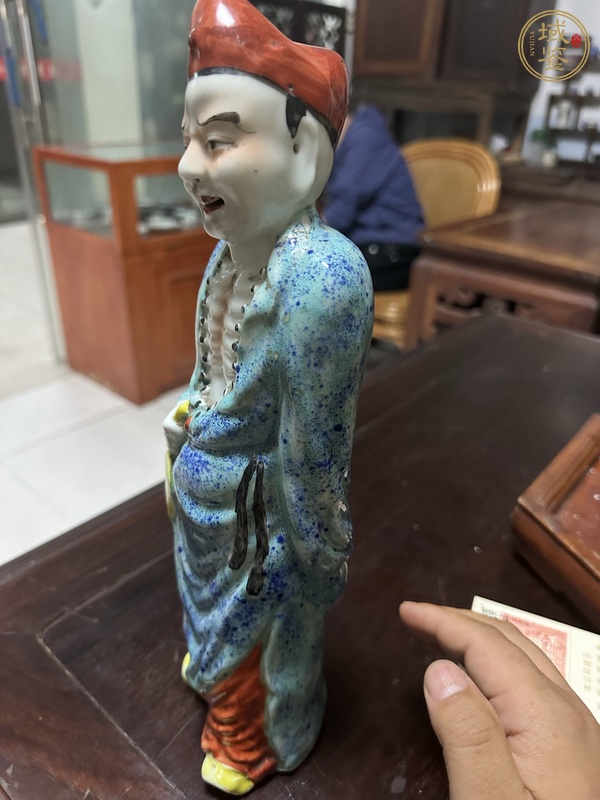 古玩陶瓷粉彩瓷塑真品鑒賞圖