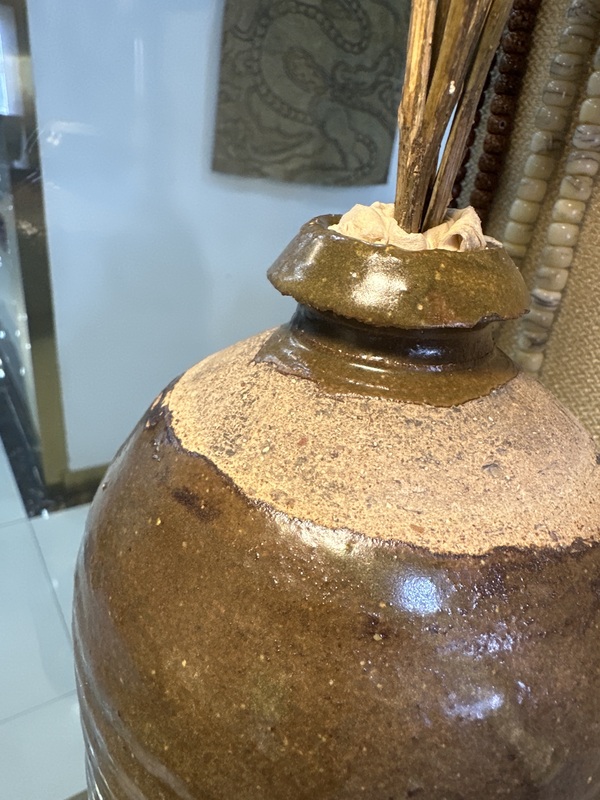 古玩陶瓷放個漏元代茶葉末梅瓶拍賣,當前價格9999元