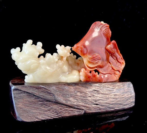 古玩雜項(xiàng)壽山芙蓉石擺件拍賣,當(dāng)前價(jià)格1999元