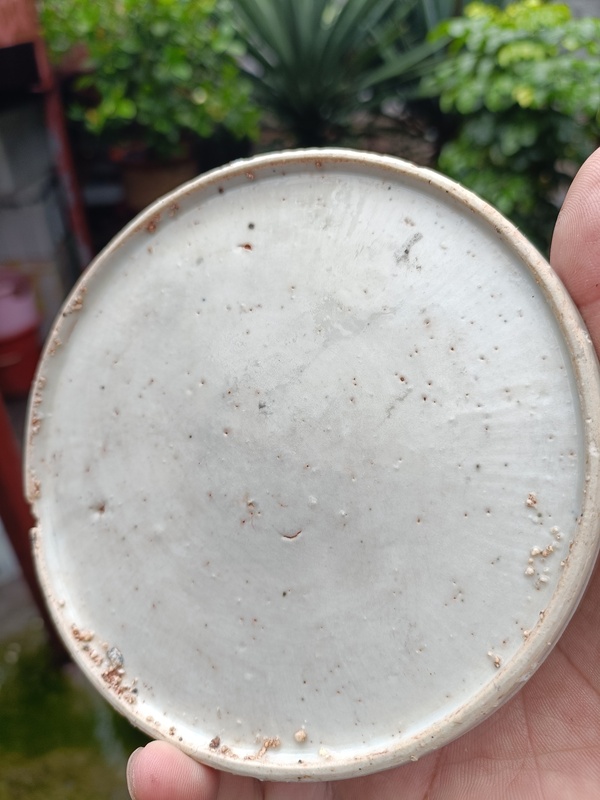 古玩陶瓷明嘉萬青花雙鹿圖賞盤拍賣,當前價格598元