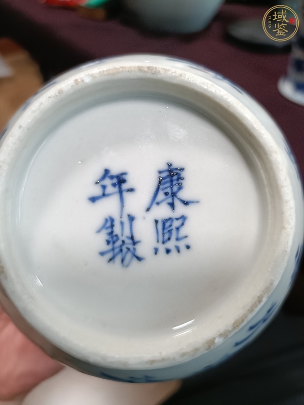 古玩陶瓷花鳥紋罐真品鑒賞圖