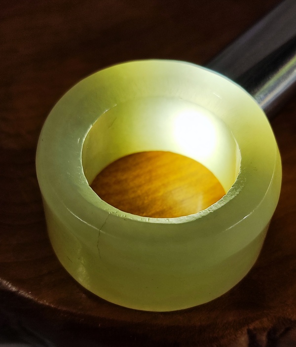 古玩玉器和田玉雕“扳指”拍賣,當(dāng)前價(jià)格618元
