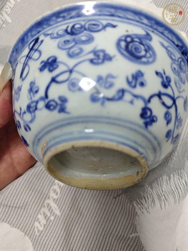 古玩陶瓷青花碗真品鑒賞圖