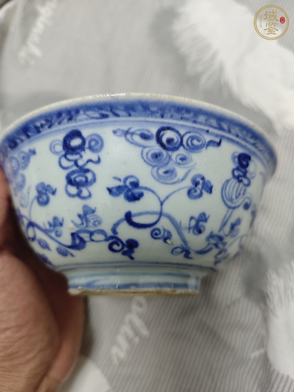 古玩陶瓷青花碗真品鑒賞圖