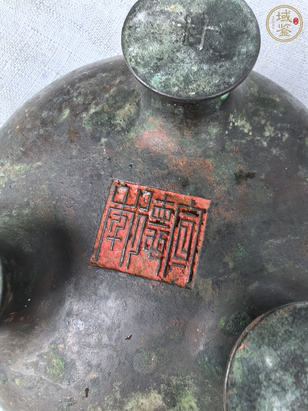 古玩銅器鬲式爐真品鑒賞圖