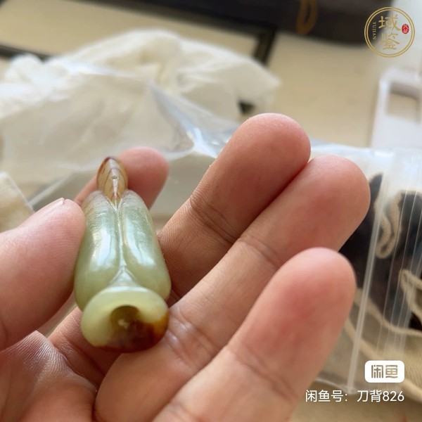 古玩玉器提油仿古“玉翁仲”真品鑒賞圖