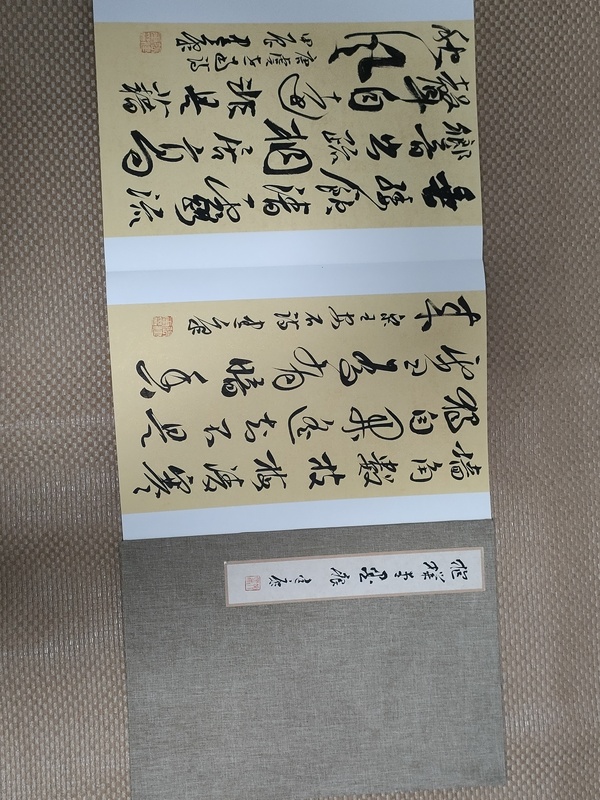 古玩轉賣中書協(xié)張建康行草隸書法冊頁拍賣，當前價格12888元