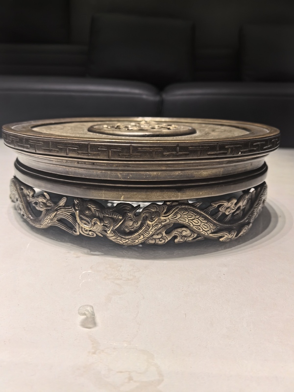 古玩銅器清中晚期大銅爐(61厘米)拍賣,當前價格58888元