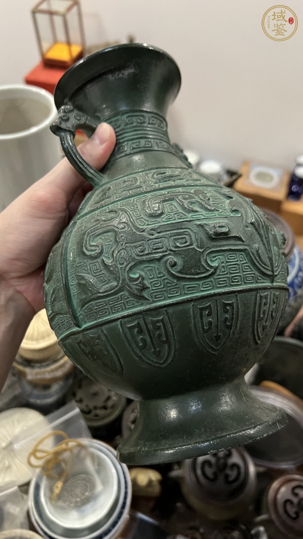 古玩雜項(xiàng)銅瓶真品鑒賞圖