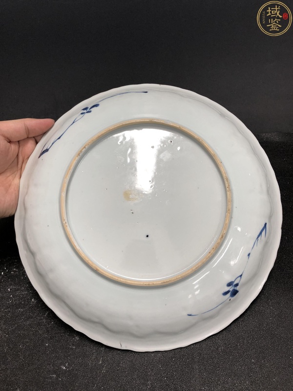 古玩陶瓷康熙·多寶花木蘭故事紋青花盤拍賣,當前價格15000元