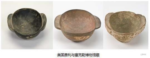 古玩陶瓷館藏級形珍品漢代灰陶羽殤杯拍賣，當(dāng)前價格980元