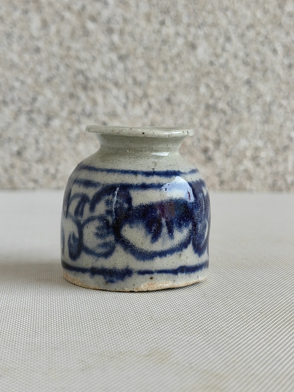 古玩陶瓷清代道光水盂拍賣(mài),當(dāng)前價(jià)格480元