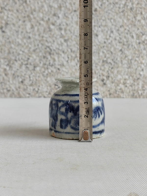 古玩陶瓷清代道光水盂拍賣(mài),當(dāng)前價(jià)格480元