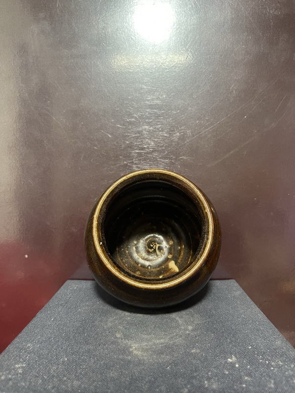 古玩陶瓷宋吉州窯褐釉茶入拍賣，當前價格5000元