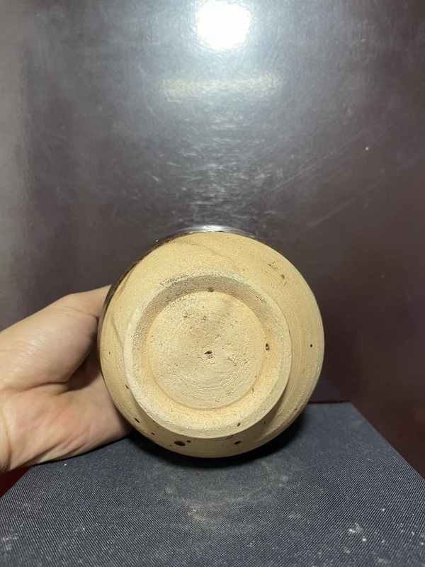 古玩陶瓷宋吉州窯褐釉茶入拍賣，當前價格5000元