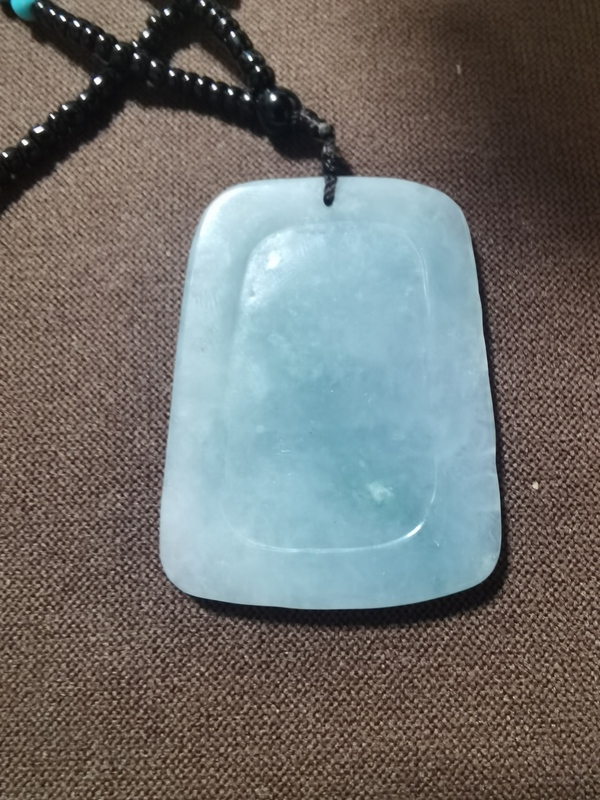 古玩玉器翡翠龍牌子拍賣,當前價格480元