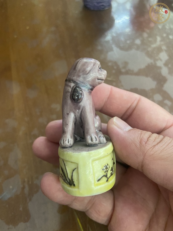 古玩陶瓷動物塑像真品鑒賞圖