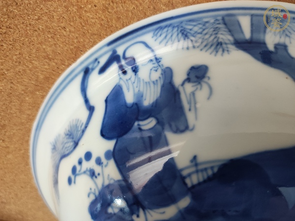 古玩陶瓷青花碗真品鑒賞圖