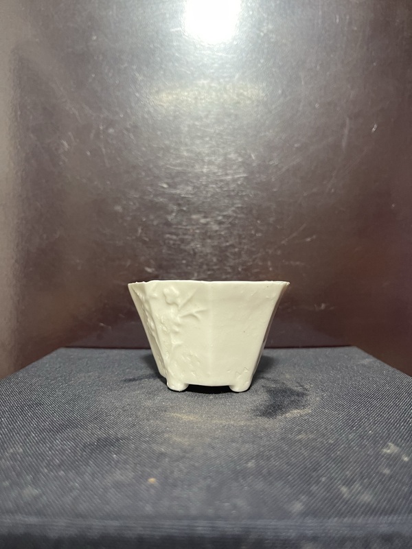 古玩陶瓷德化窯梅花杯拍賣,當前價格880元
