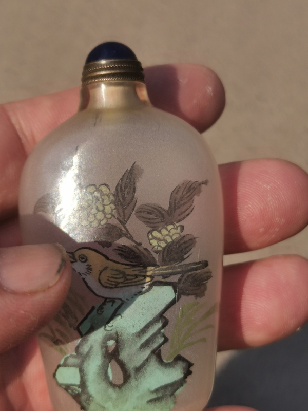 古玩玉器創匯。內畫鼻煙壺拍賣,當前價格333元