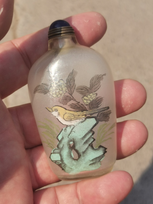 古玩玉器創匯。內畫鼻煙壺拍賣,當前價格333元