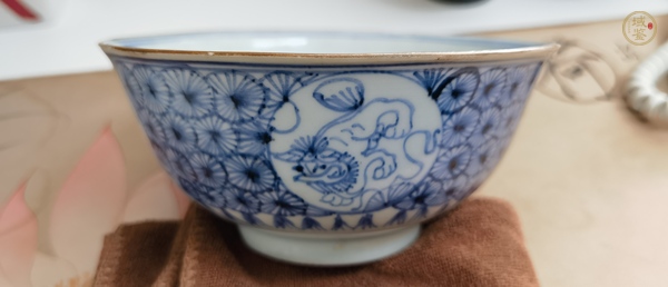 古玩陶瓷青花碗真品鑒賞圖