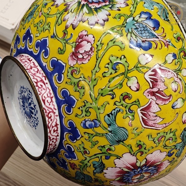 古玩陶瓷琺瑯彩碗真品鑒賞圖