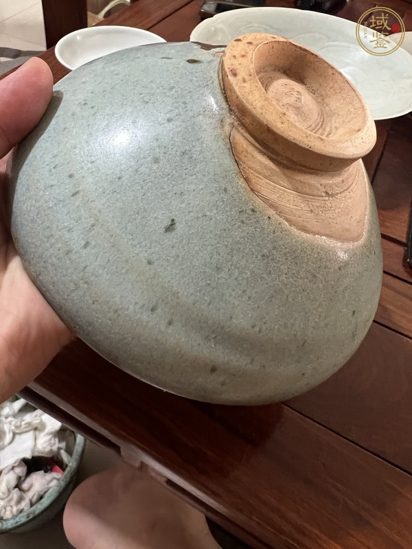 古玩陶瓷鈞瓷碗真品鑒賞圖