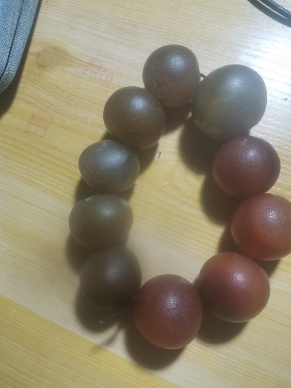 古玩玉器瑪瑙手串拍賣,當前價格200元