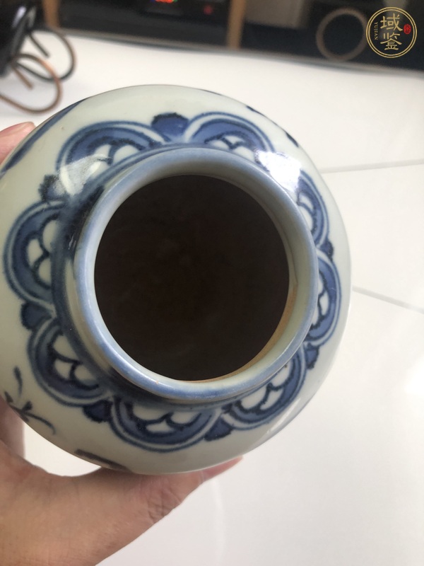 古玩陶瓷青花蓋罐真品鑒賞圖